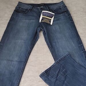 Cache Dark Blue Women's Boot Cut Jeans